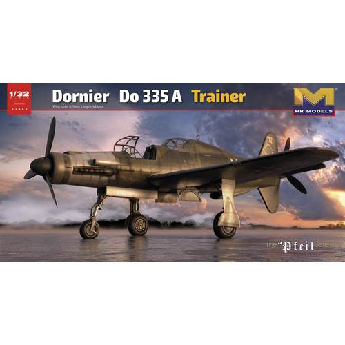 Hong Kong Models 1/32 Do335 A-10 2 Seat Trainer Plastic Model Kit