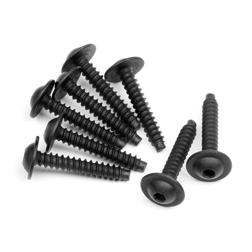 HPI 103673 TP. Flanged Screw M3X18mm (Hex Socket/8Pcs)