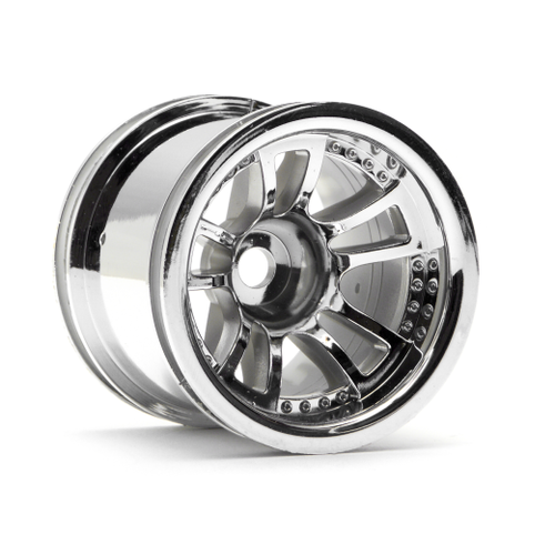 HPI 3052 Split 5 Truck Wheel (Chrome/2Pcs)