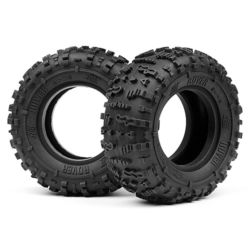 HPI 67913 Rover 1.9 Tire (Red/Rock Crawler/2pcs)