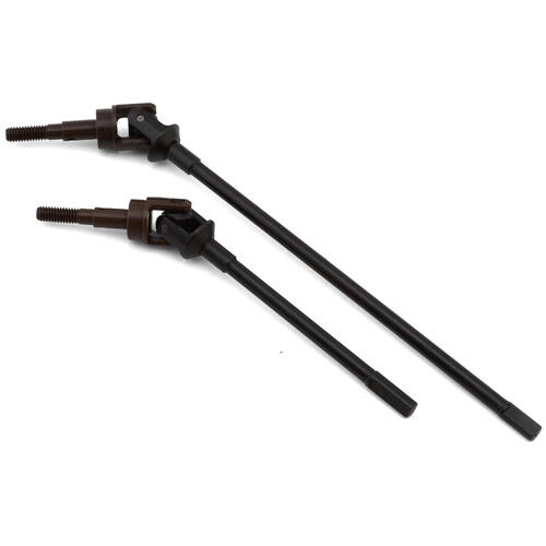 Hot Racing Axial Wraith High Angle Front Steel Universal Driveshafts (2)