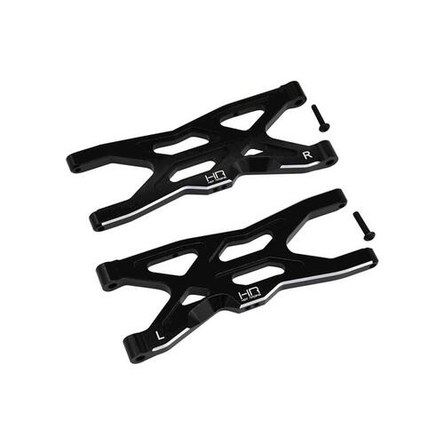 Hot Racing Arrma 4S BLX Aluminum Front Lower Suspension Arm Set (Black) (2)