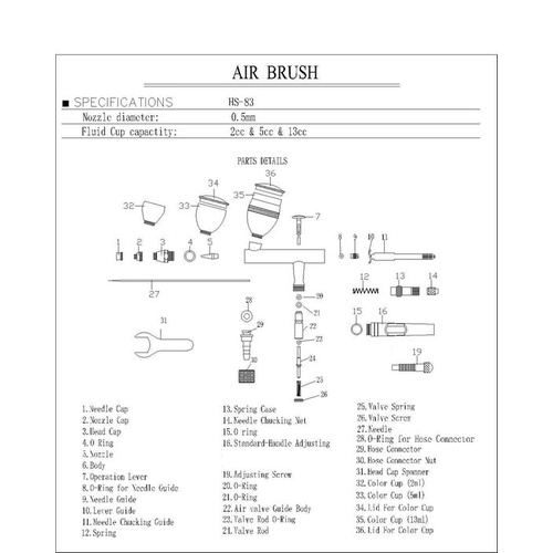 HSeng Needle Cap