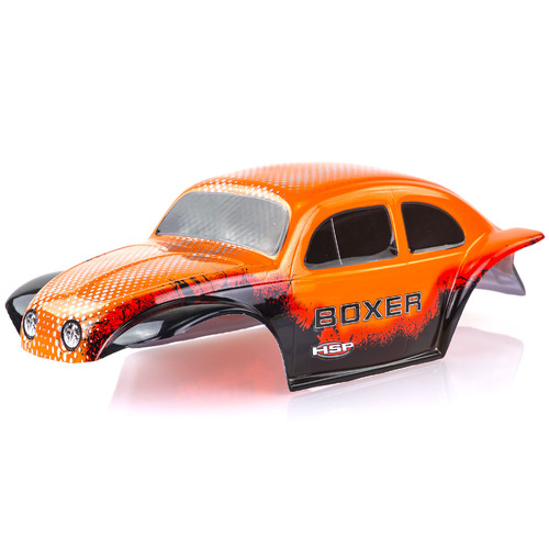 HSP 1/10 Boxer Beetle Off Road Crawler Painted Orange Body Shell