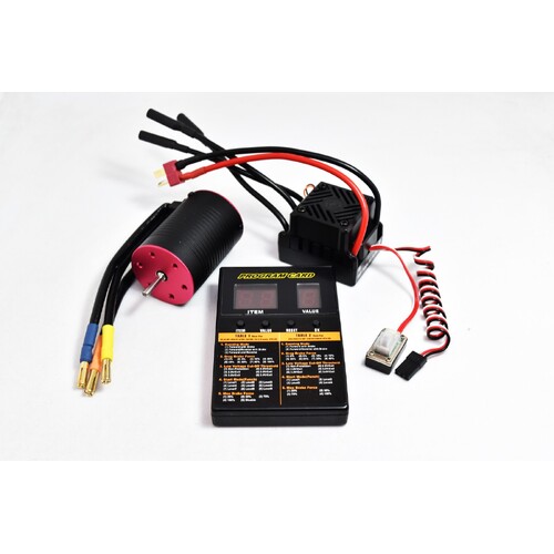 Ace Hobbywing Brushless Combo 3000KV/60amp G2 WP ESC & 3652SL Motor - HWAP60BL3000