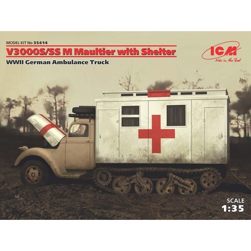 ICM 1:35 V3000S/Ss M Maultier W/ Shelter