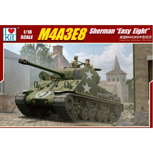 I Love Kit 1/16 M4A3E8 Sherman "Easy Eight" [61615]