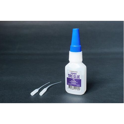 Tire Glue 20g w/Pin Cap and Tips