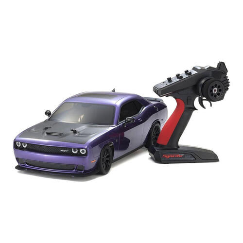 Kyosho 1/10 EP 4WD Fazer Mk2 Dodge SRT Challenger 2015 HELLCAT Plum Crazy Purple