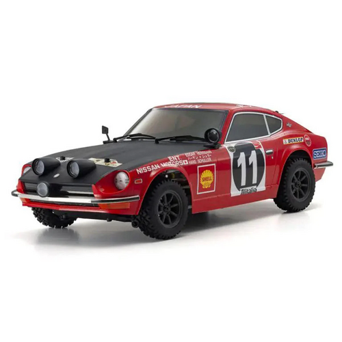 Kyosho EP Fazer Mk2 FZ02-R 1971 Datsun 240Z Rally ReadySet Red - KYO-34482T1