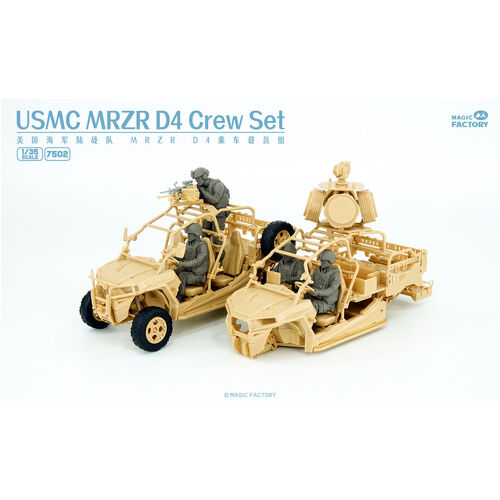 Magic Factory 1/35 USMC MRZR D4 Crew Set