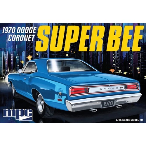 MPC 1/25 1970 Dodge Coronet Super Bee Plastic Model Kit