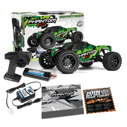 Maverick Phantom XT 1/10 Brushed Electric Truggy RTR - MV150600