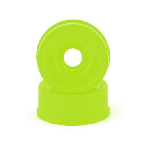 NEXX Racing Mini-Z 2WD Solid Front Rim (2) (Neon Green) (0mm Offset)