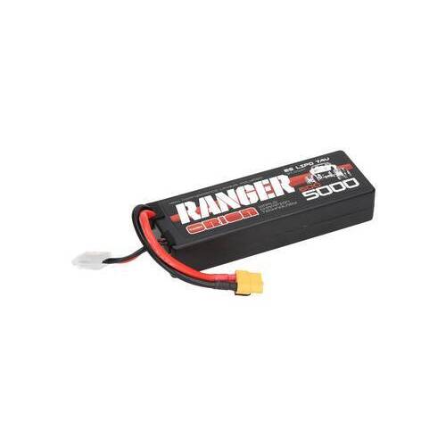 Team Orion 7.4V 5000mAh 2S 60C Ranger LiPo Battery XT60 Plug - ORI14312