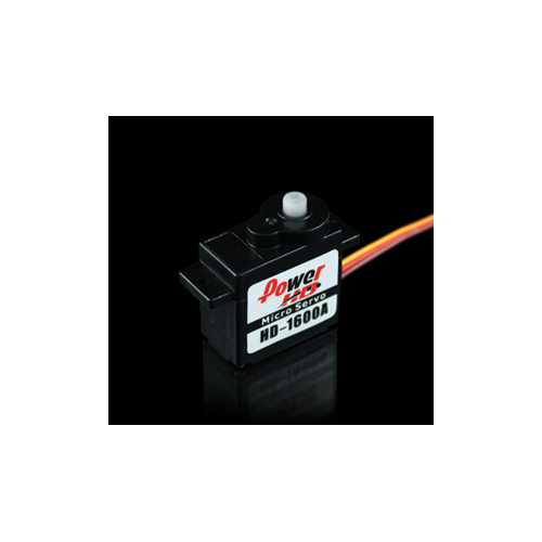 Power HD 1600A Micro Coreless Motor Plastic Gear Servo