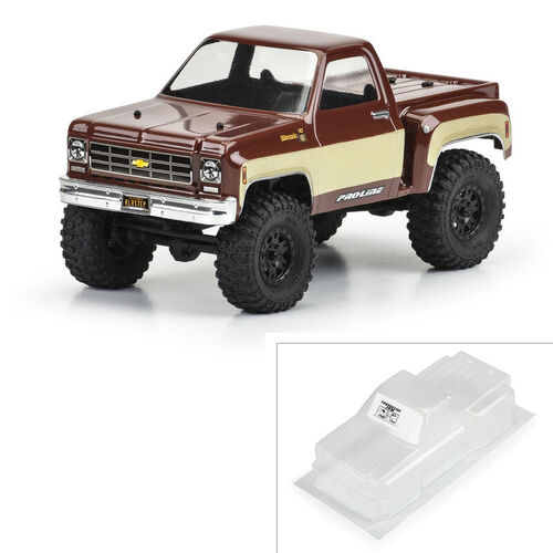 Proline 1/24 1978 Chevy K-10 Clear Body, SCX24, PR3583-00