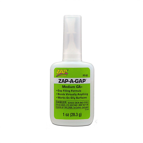 ZAP-A-GAP CA+ Green Medium Viscosity 28.3g Adhesive
