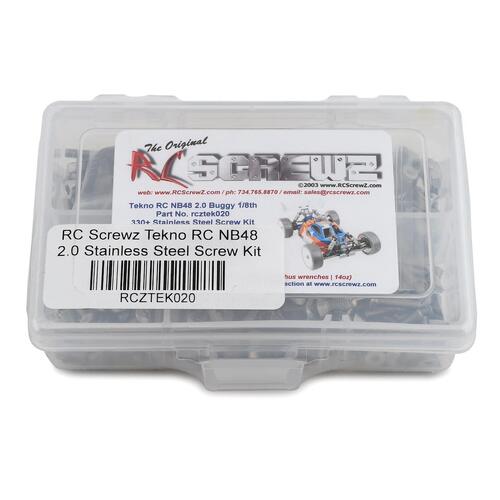 RC Screwz Tekno RC NB48 2.0 Stainless Steel Screw Kit