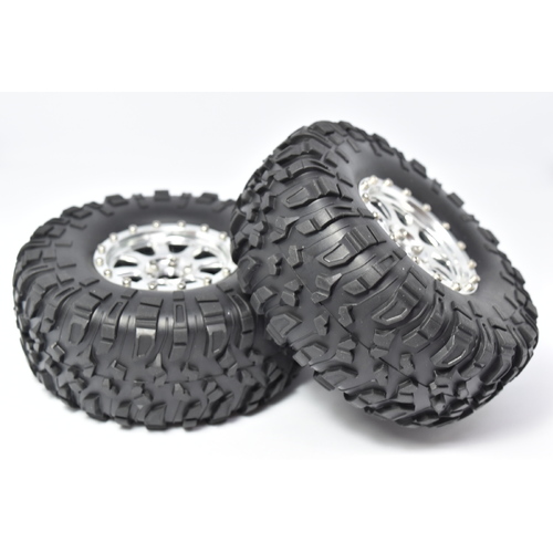 River Hobby VRX 10717 Pre Assembled tyres with painted rims x 2