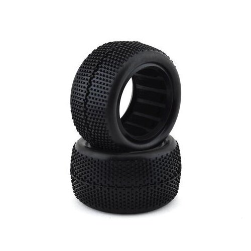 Raw Speed SuperMini 1/10 Buggy Rear Tire - Soft Long Wear with Black Insert - RS100309SLB