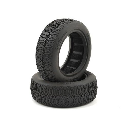 Raw Speed Stage Two 2W Buggy Front Tire - Soft with Black Insert - RS160304SB