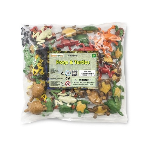 Safari Ltd Frogs & Turtles Bulk Bag