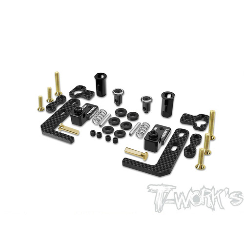 Tworks Easy-Snap Battery Holder Set Xray X4'23/22 T4 -TE-257-X4