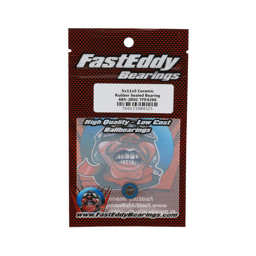 FastEddy 5x11x5mm Ceramic Sealed Ball Bearing