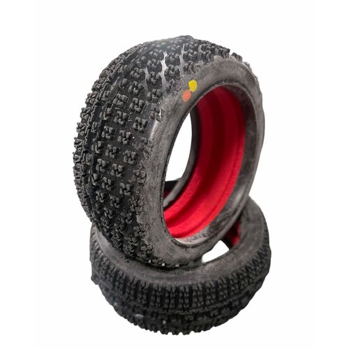 6mik "Bandit" Tyres in 0/18 compound + Inserts (pair)