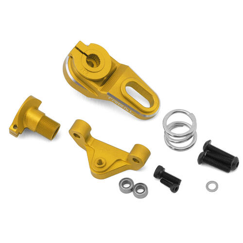 Treal Hobby Losi Promoto MX CNC Aluminum Clamping Servo Saver (25T/23T) (Gold)