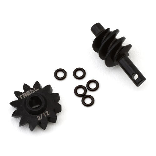 Treal Hobby Axial SCX24 Steel Overdrive Differential Gears (2T/12T)