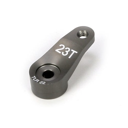 TLR Servo Horn, 23T, Aluminum: 22 (JR)