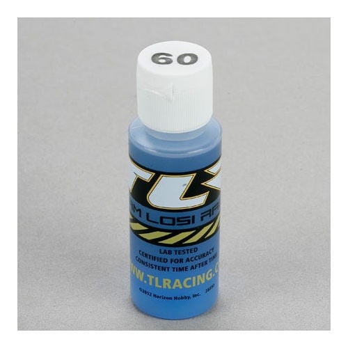 TLR Silicone Shock Oil, 60wt, 2oz