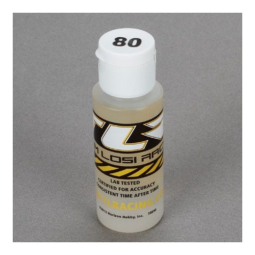 TLR Silicone Shock Oil, 80wt, 2oz