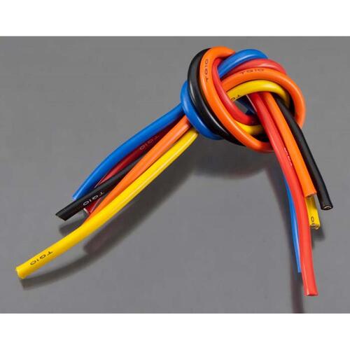 TQ Wire Silicone Wire Pack (5) (1 Each) (10AWG)