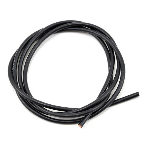 TQ Wire Silicone Wire (Black) (3') (14AWG)