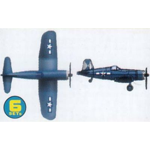 Trumpeter 03408 1/700 F4U-4 Corsair (18 pcs/box)