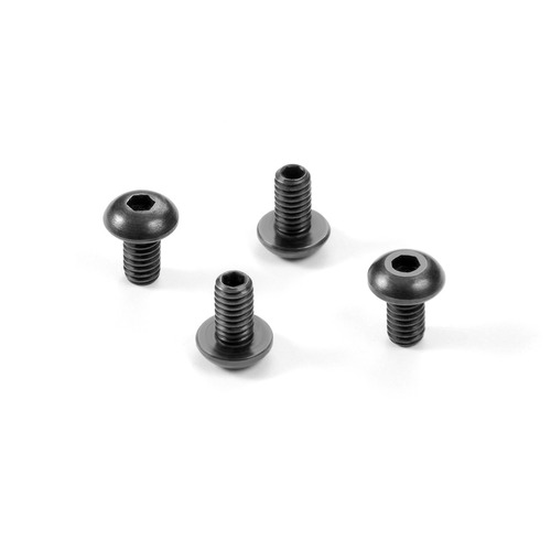 XRAY HEX SCREW SH M4X7 WITH HEX FROM BOTTOM (4) - XY902407